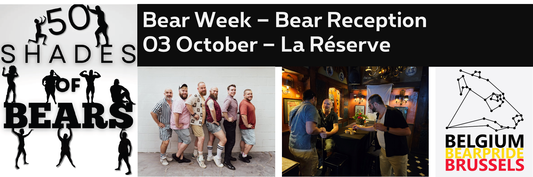 Bear Reception — Walking Dinner at la Réserve, Brussels