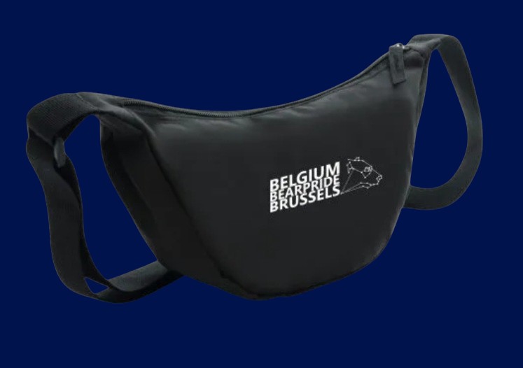 Waist bag in fabric
