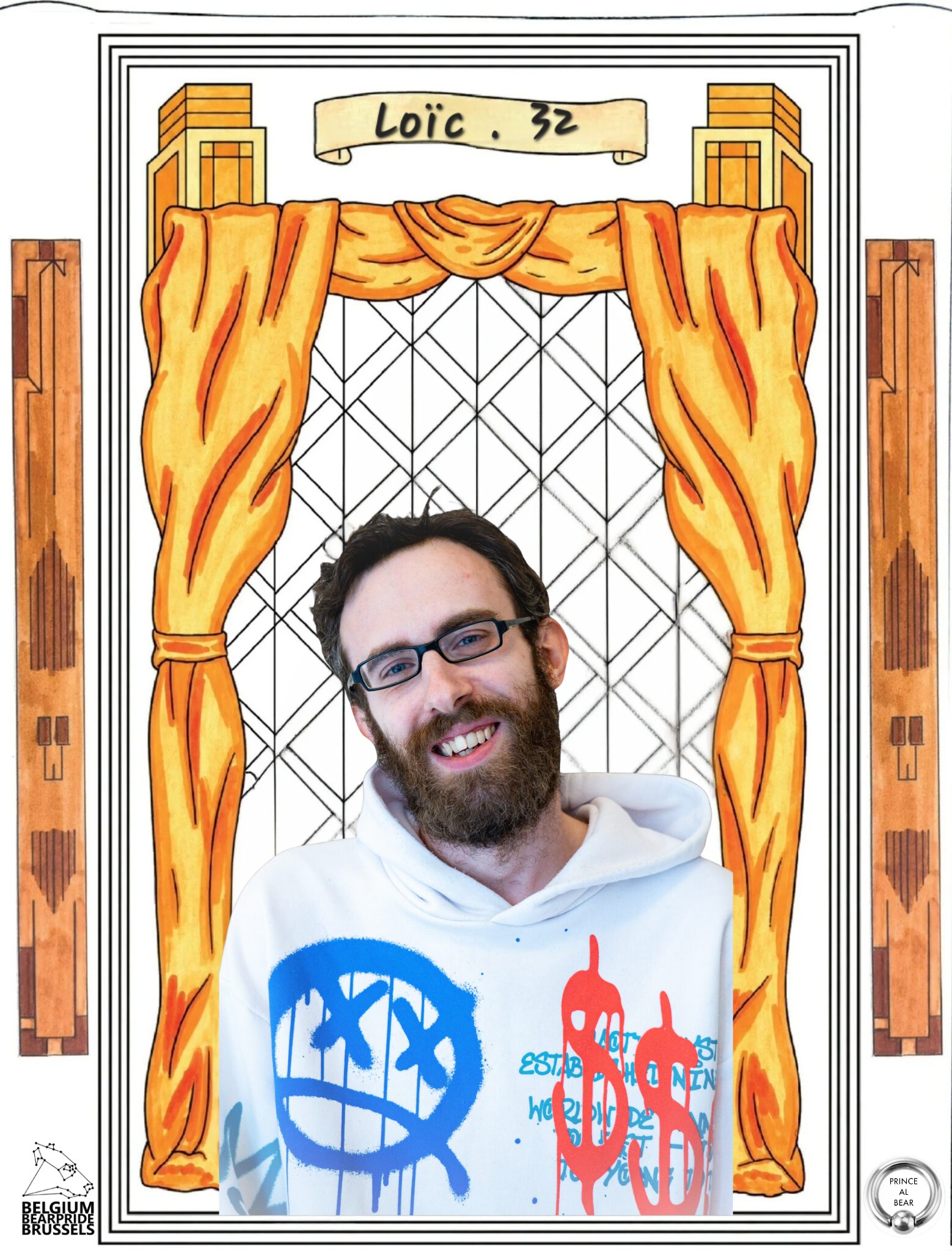 Loïc - Candidate Mister Bear Belgium 2026