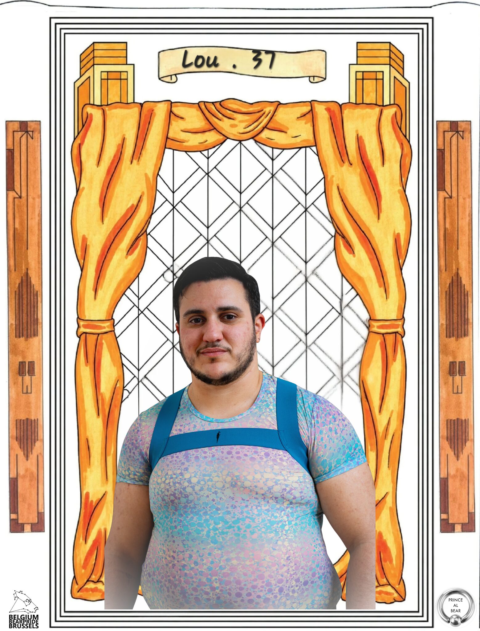 Lou - Candidate Mister Bear Belgium 2026