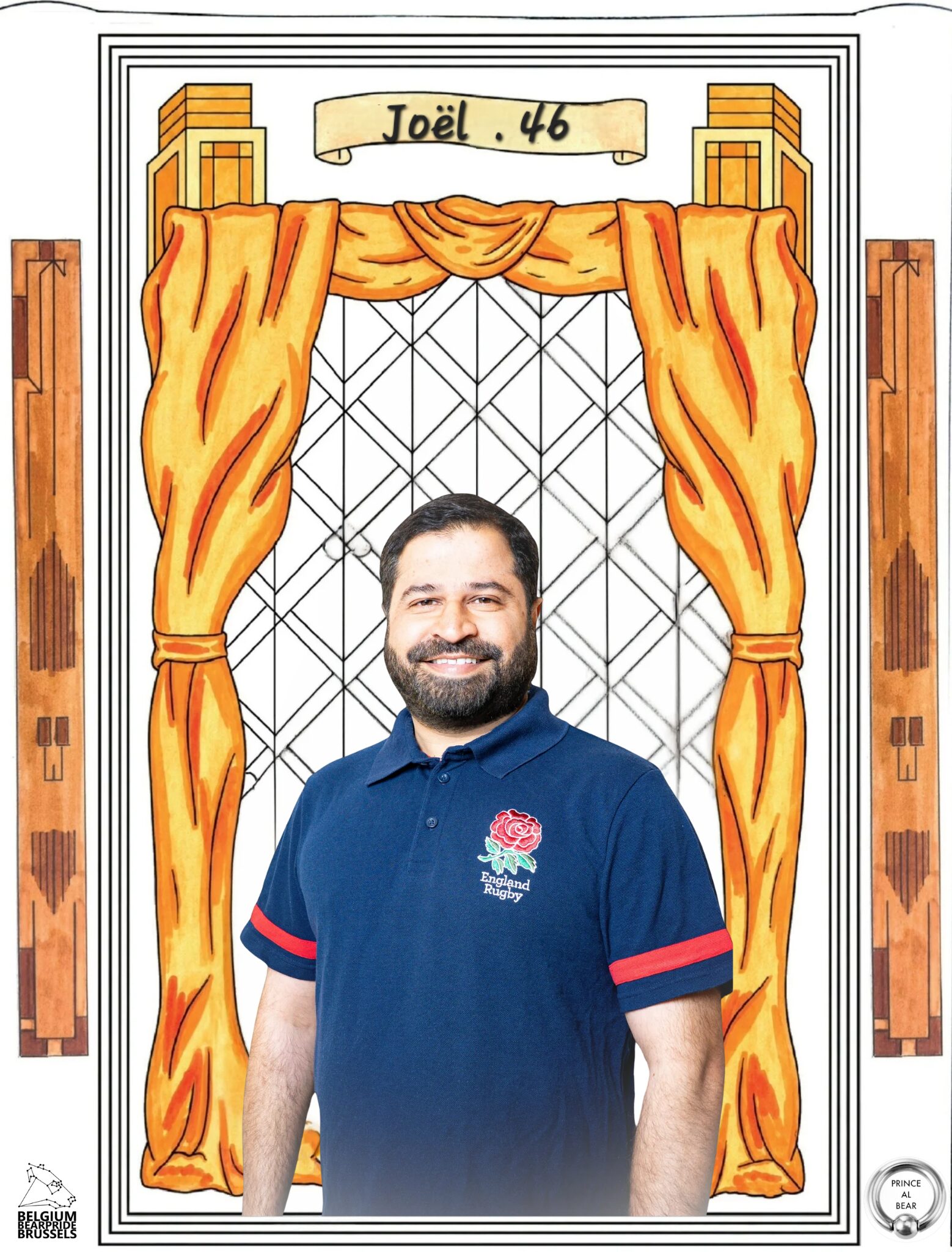 Joël - Candidate Mister Bear Belgium 2026