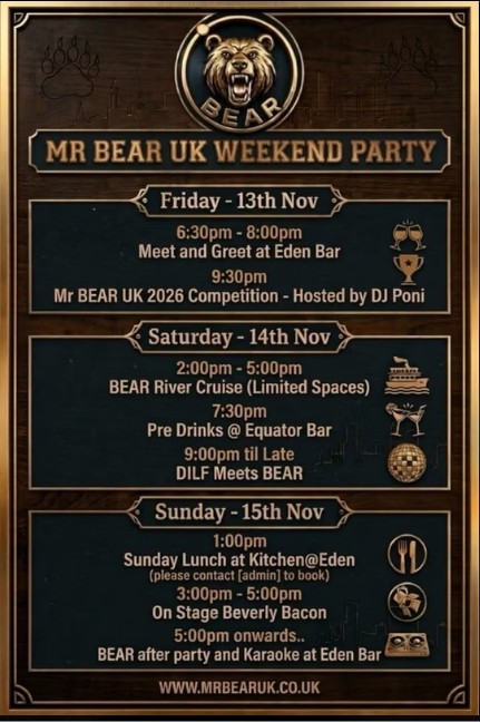 Mr Bear UK Poster